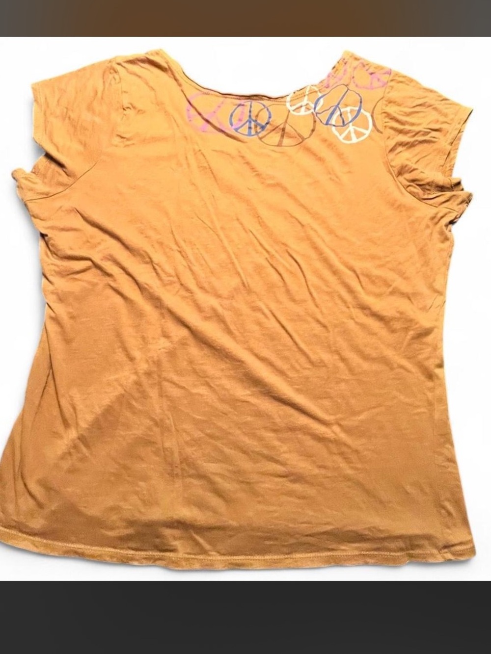 Trixie Large Peace Sign T shirt, L - Picture 2 of 7